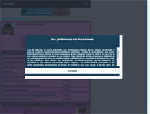 Tablet Screenshot of music-about-justin.skyrock.com