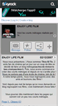 Mobile Screenshot of enjoy-life-film.skyrock.com