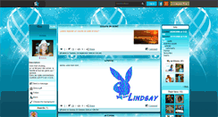 Desktop Screenshot of lindsay.skyrock.com