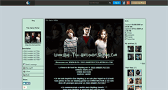 Desktop Screenshot of blog-trio-harrypotter.skyrock.com