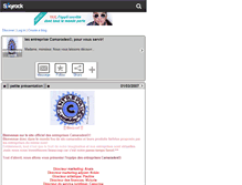 Tablet Screenshot of entreprises-cmrd.skyrock.com
