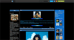 Desktop Screenshot of dragonballzgoku.skyrock.com