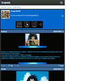 Tablet Screenshot of dragonballzgoku.skyrock.com