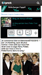 Mobile Screenshot of harryx-xpotter.skyrock.com