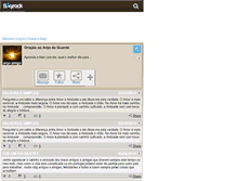 Tablet Screenshot of anjo-amigo.skyrock.com