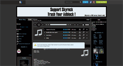 Desktop Screenshot of music-----rock.skyrock.com