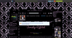 Desktop Screenshot of amely-0fficiel.skyrock.com