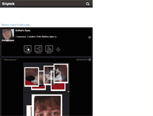 Tablet Screenshot of erikatseyes.skyrock.com