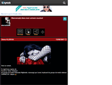 Tablet Screenshot of eternalobsession.skyrock.com