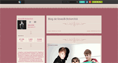 Desktop Screenshot of ilovejb-fiction310.skyrock.com