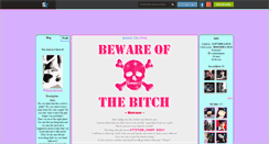 Desktop Screenshot of beware-this-bitch.skyrock.com