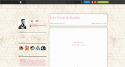 Desktop Screenshot of les7vertus.skyrock.com
