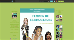 Desktop Screenshot of familles-de-footballeurs.skyrock.com