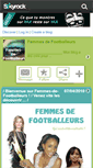 Mobile Screenshot of familles-de-footballeurs.skyrock.com