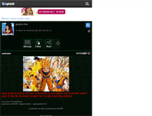 Tablet Screenshot of gogeta-dbz.skyrock.com