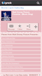Mobile Screenshot of disneybandes-originales.skyrock.com
