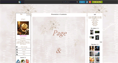 Desktop Screenshot of page-et-plume.skyrock.com