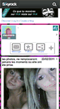 Mobile Screenshot of claudiane-xx.skyrock.com