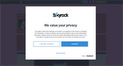 Desktop Screenshot of lanewfriperie.skyrock.com