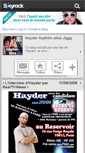 Mobile Screenshot of hayder-fans.skyrock.com