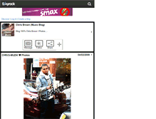 Tablet Screenshot of chriis-muzik.skyrock.com