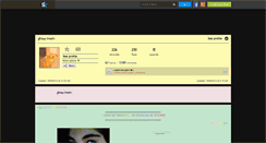 Desktop Screenshot of glossy-tresor.skyrock.com