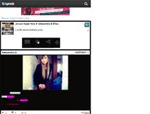 Tablet Screenshot of elisa-aleksandra-fans.skyrock.com