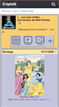 Mobile Screenshot of disney-princess.skyrock.com