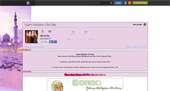 Desktop Screenshot of islam-religion-de-paix.skyrock.com