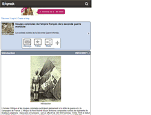 Tablet Screenshot of colonies1944.skyrock.com