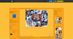 Desktop Screenshot of highschoomusical.skyrock.com