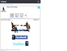 Tablet Screenshot of doctorwhofanblog.skyrock.com