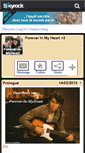 Mobile Screenshot of forever-in-myheart.skyrock.com