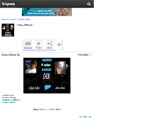 Tablet Screenshot of chou-officiel.skyrock.com