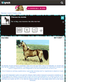 Tablet Screenshot of chevauxderace18.skyrock.com