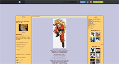 Desktop Screenshot of gif-dbz.skyrock.com