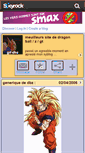 Mobile Screenshot of gif-dbz.skyrock.com