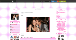 Desktop Screenshot of brangelina.skyrock.com
