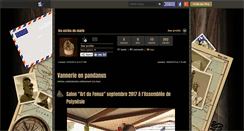 Desktop Screenshot of les-ecrins-de-marie.skyrock.com