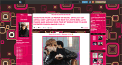 Desktop Screenshot of bieber-ever-justin.skyrock.com