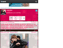 Tablet Screenshot of bieber-ever-justin.skyrock.com