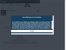 Tablet Screenshot of my-life-is-a-dream-jb.skyrock.com