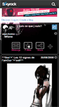 Mobile Screenshot of emo-homo-shame.skyrock.com