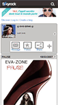 Mobile Screenshot of eva-zone.skyrock.com