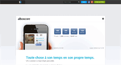 Desktop Screenshot of alboxcore.skyrock.com
