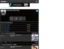 Tablet Screenshot of el0die-muusic.skyrock.com