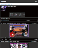 Tablet Screenshot of dj-clean.skyrock.com