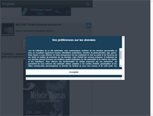 Tablet Screenshot of melodie-art.skyrock.com