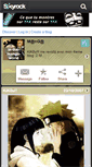 Mobile Screenshot of in-the-manga-world.skyrock.com