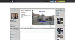Desktop Screenshot of my-horse.skyrock.com